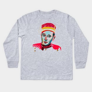 Paging Mr. Herman Kids Long Sleeve T-Shirt